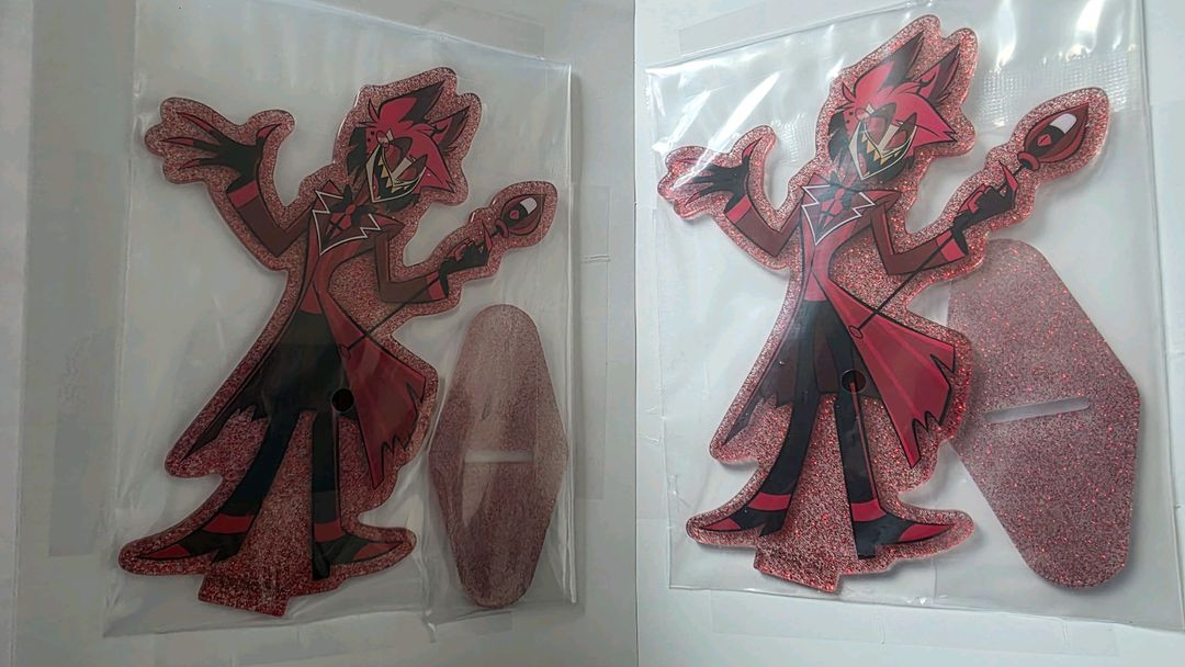 (미개봉) 이치방쿠지 F상 알래스터, 벨벳 카밀라 고무 코스터 해즈빈 호텔 이미지