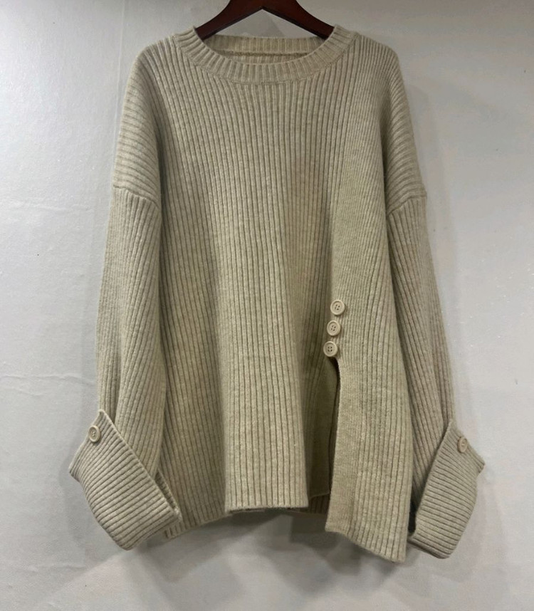 새상품) 울 트임 투피스 이미지