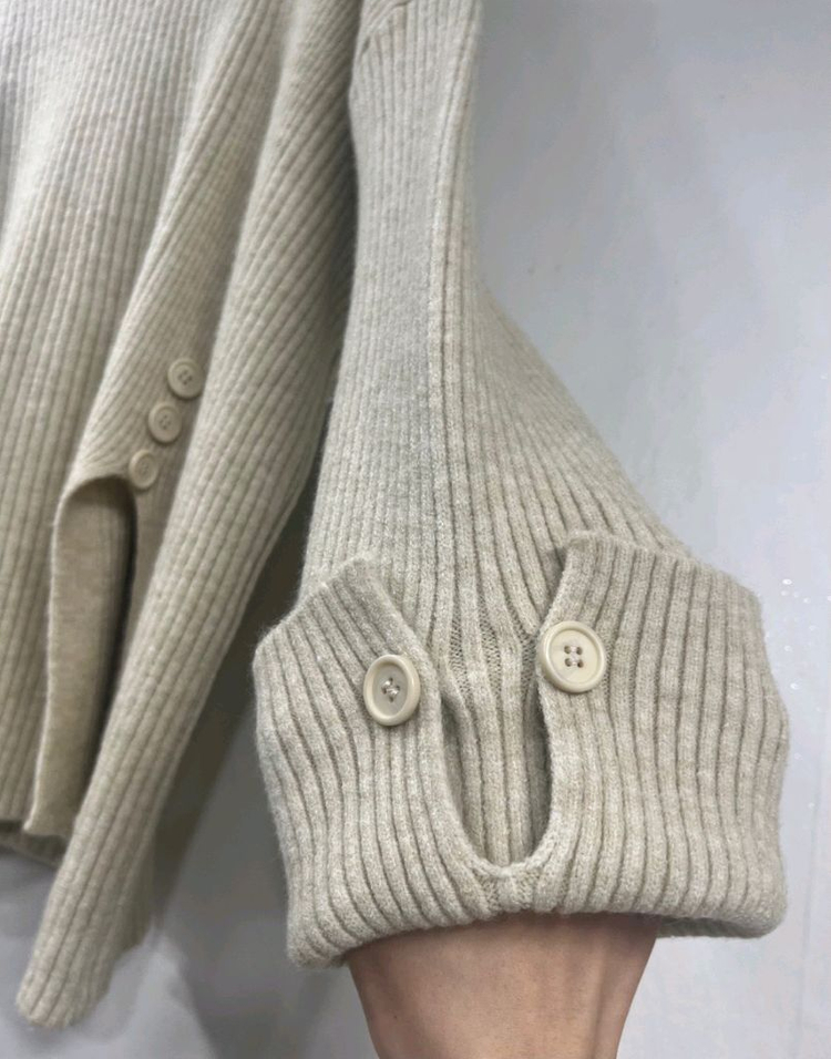 새상품) 울 트임 투피스 이미지