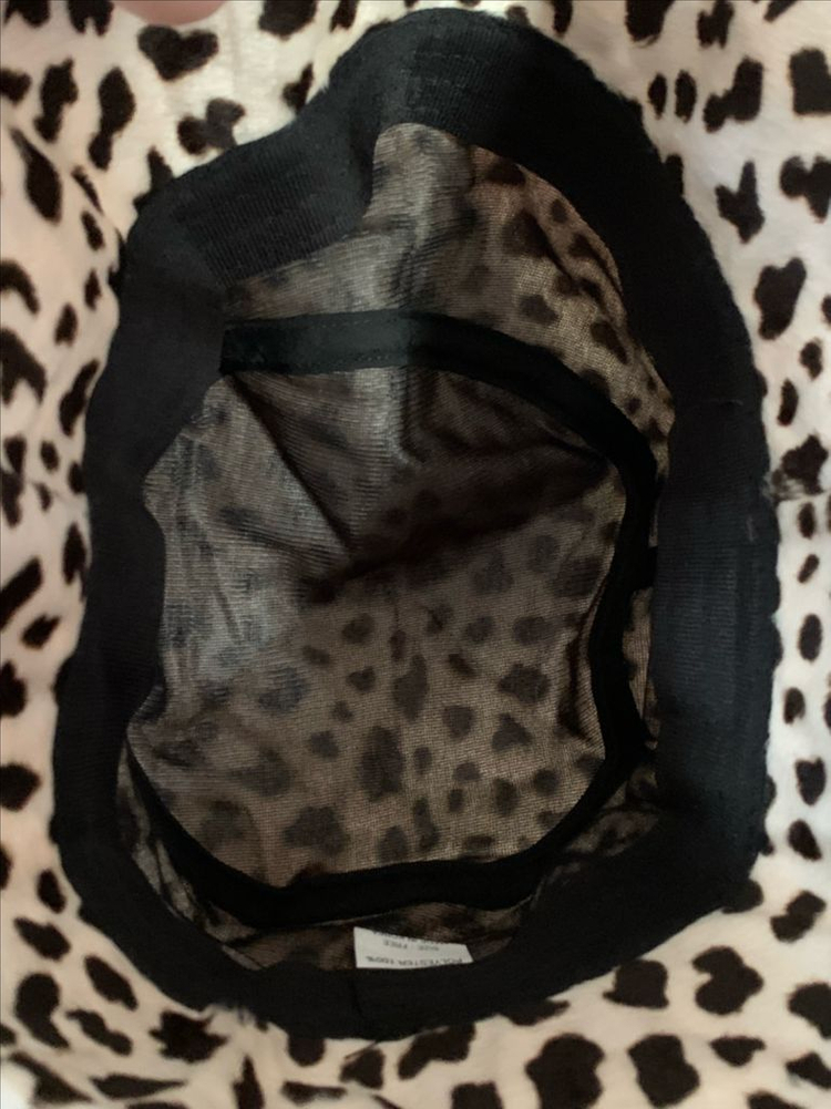 레오파드 벙거지 모자 (버킷햇) 이미지