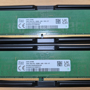 DDR5 하이닉스 A다이 32GB ( 16GB x2) 5600MHz 이미지