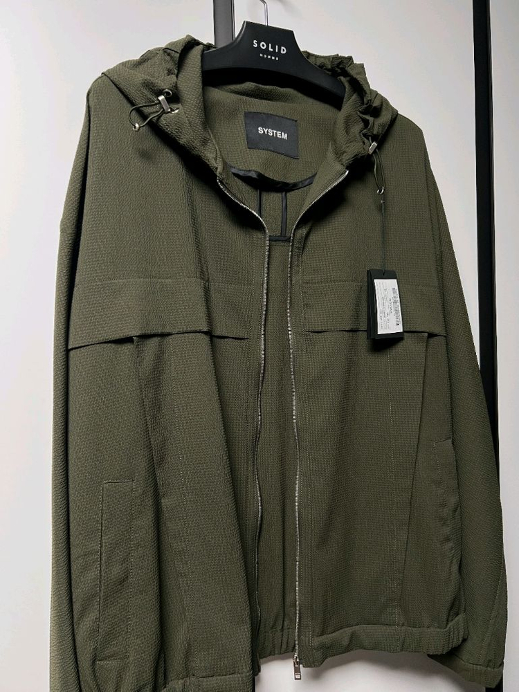 시스템옴므 후드 점퍼 이미지