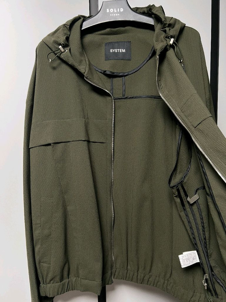 시스템옴므 후드 점퍼 이미지