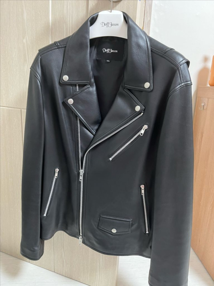 도프제이슨 램스킨 라이더자켓 이미지