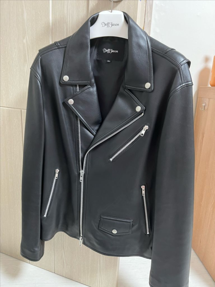 도프제이슨 램스킨 라이더자켓 이미지