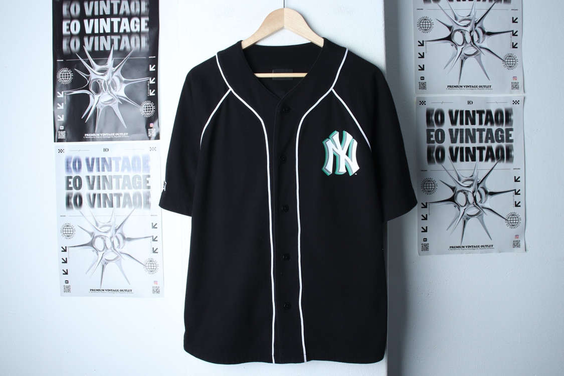 (S-M) MLB 엠엘비 집업 바람막이 점퍼자켓 이미지