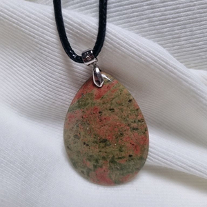 천연 매화석(우나카이트) 펜던트 원석목걸이 이미지