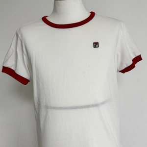 휠라 흰색 반팔 티셔츠 90 이미지