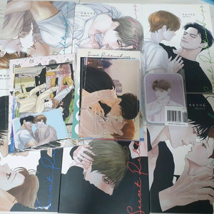 BL 웹툰 소장본 단행본 만화책 판매 비밀사이 1~6권 이미지