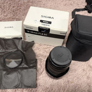시그마 18-35mm F1.8 DC HSM UFO 렌즈 + usb dock 이미지