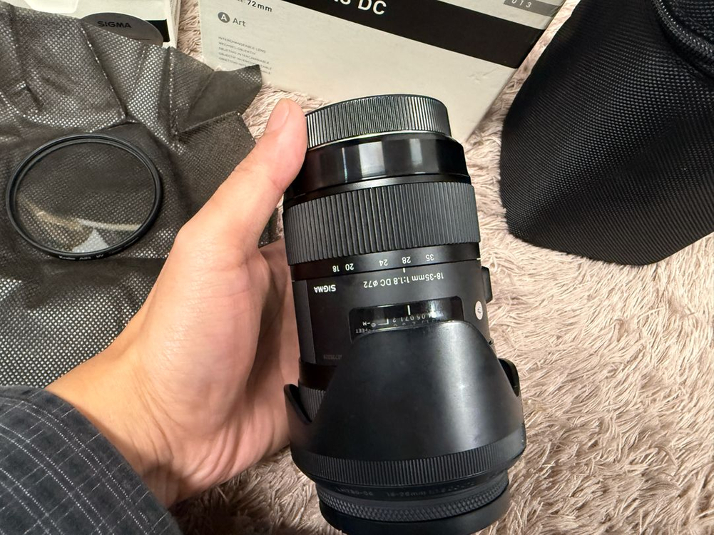 시그마 18-35mm F1.8 DC HSM UFO 렌즈 + usb dock 이미지