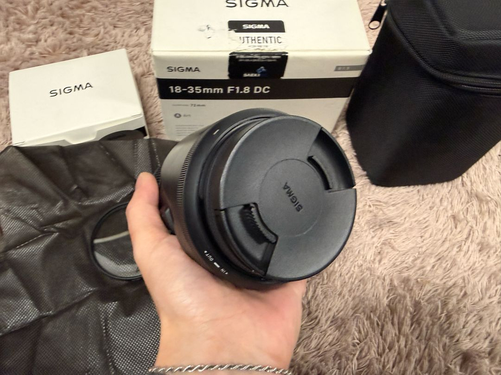 시그마 18-35mm F1.8 DC HSM UFO 렌즈 + usb dock 이미지