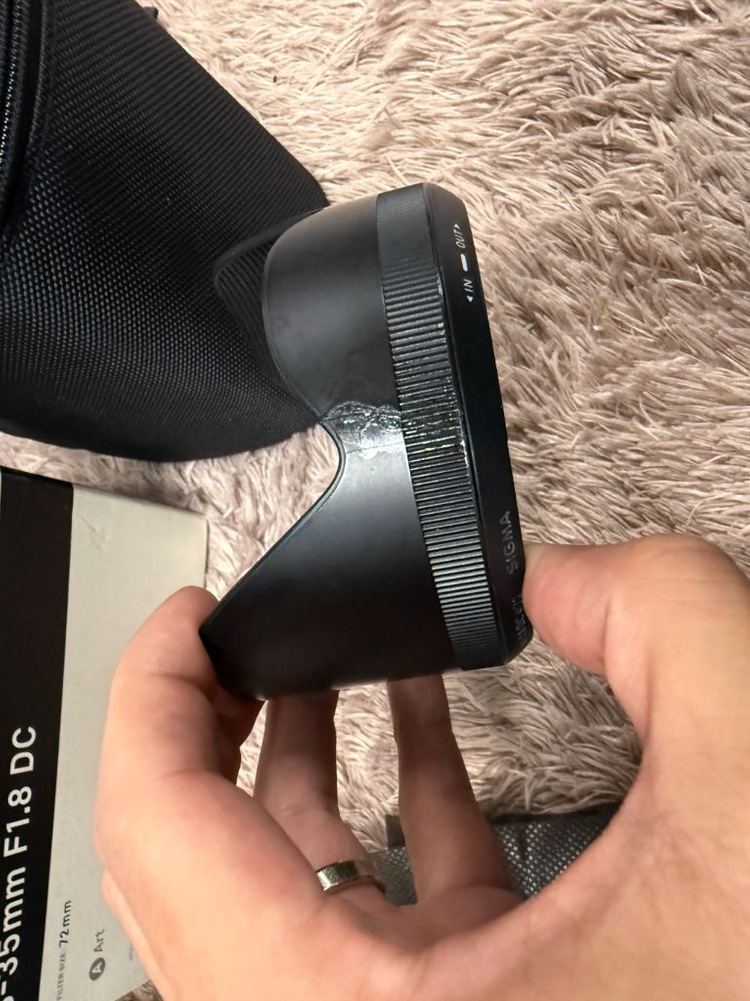 시그마 18-35mm F1.8 DC HSM UFO 렌즈 + usb dock 이미지
