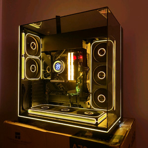 9800x3d b850m wifi 990pro 2테라 1050w 반본체(pc)배달가능 이미지