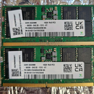 SK하이닉스 ddr5 16GB 5600 노트북용 램 팝니다 이미지