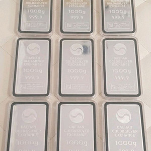 부산 대한 금은 실버바 999.9 1kg 팝니다. 이미지