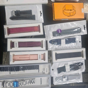 개당가격 20mm 22mm 워치라케이스 및 강화유리 보호유리 겔럭시워치 스트랩 메탈 고무 가죽 실리콘줄 애플워치 이미지