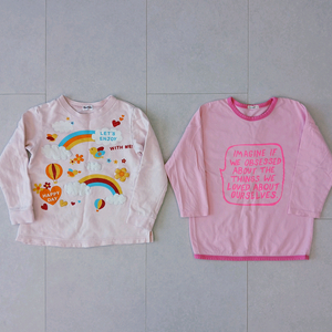 여아 티셔츠 130 이미지