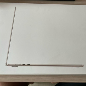 맥북 에어M2 15인치 고급형 8gb 512gb 스타라이트 풀박스 판매 이미지