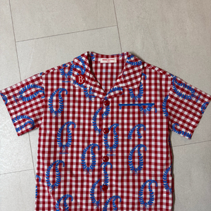 [새상품]베베드피노 반팔 셔츠 120사이즈 이미지