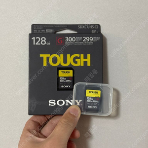 소니 터프 SD카드 SF-G128T 터프 V90 SD, CFexpress Type A/SD 카드 리더기 팝니다 이미지