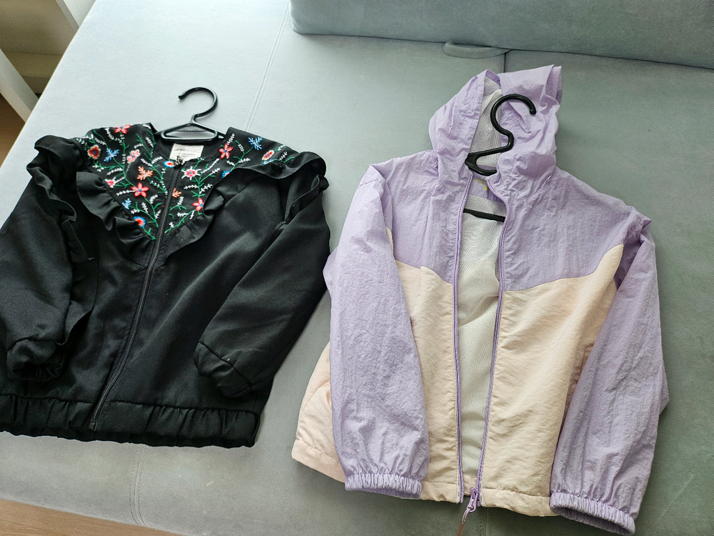 여아옷130~140(탑텐키즈상하복.바람막이 패딩조끼) 이미지