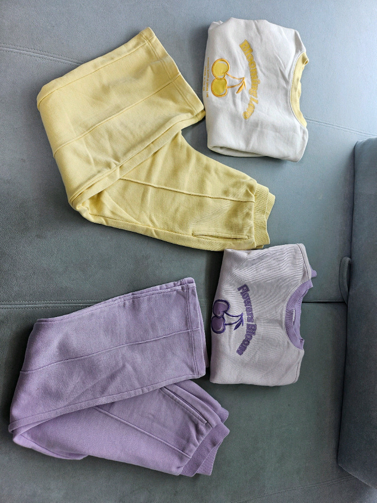 여아옷130~140(탑텐키즈상하복.바람막이 패딩조끼) 이미지