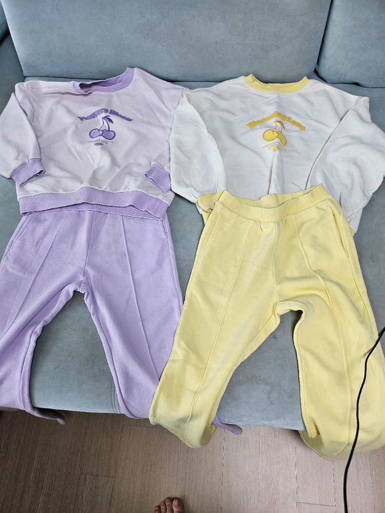 여아옷130~140(탑텐키즈상하복.바람막이 패딩조끼) 이미지