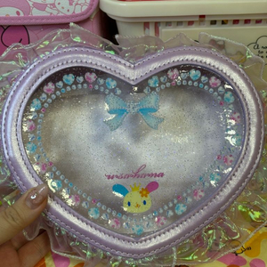 우사하나 하트 프릴 파우치 [일본정품 새상품] 이미지