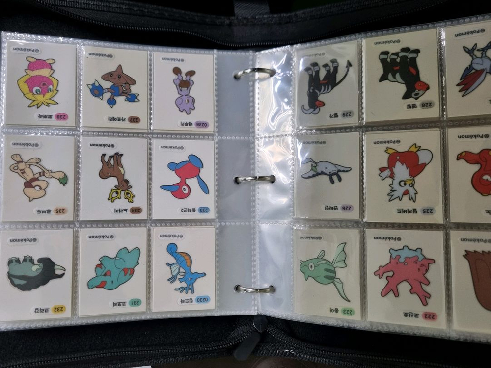 포켓몬띠부씰 1세대 2세대 (뮤츠2종 뮤2종)제외 전종 팝니다 이미지