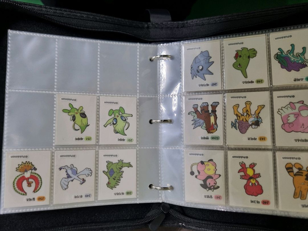 포켓몬띠부씰 1세대 2세대 (뮤츠2종 뮤2종)제외 전종 팝니다 이미지