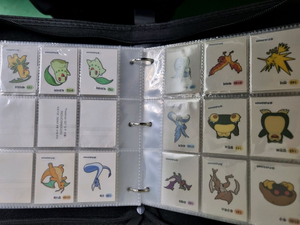 포켓몬띠부씰 1세대 2세대 (뮤츠2종 뮤2종)제외 전종 팝니다 이미지