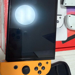 닌텐도 스위치 OLED 화이트 풀구성 제품 판매합니다. 이미지