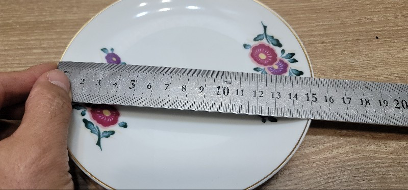 일식그릇, 일식당, 인테리어, 구다니, 아리따야끼, 다치기치 일본그릇 빈티지 꽃무늬 접시 4개 세트 이미지