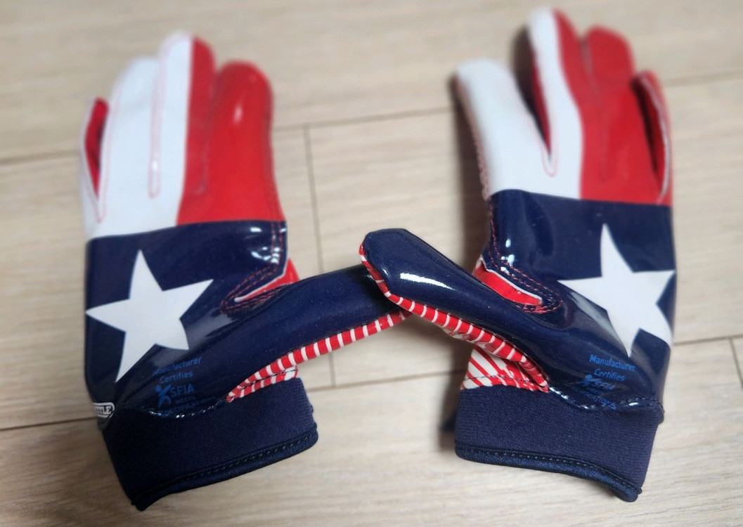 풋볼 리시버 축구장갑 유소년 M사이즈 (2세트 일괄) 이미지