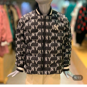 MLB KIDS 클래식 모노그램 구스 경량패딩 점퍼 165 이미지