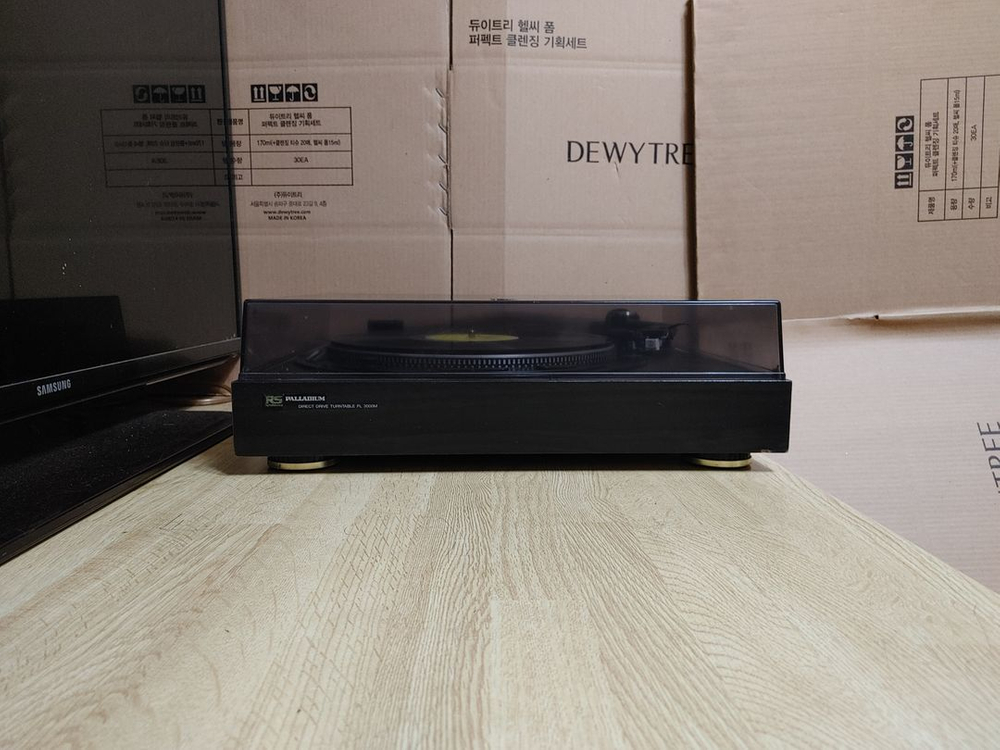 삼성 LP 턴테이블 PL 3000M (오디오 앰프 음향플레이어 이미지