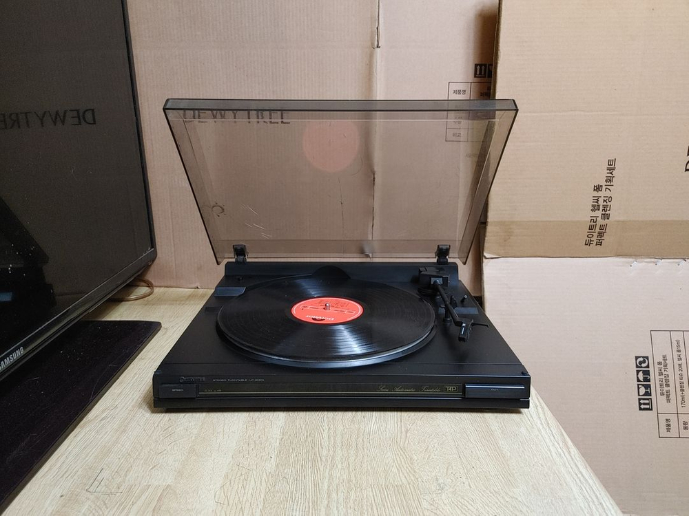 롯데 LP 턴테이블 LP200A (오디오 앰프 음향기기 이미지