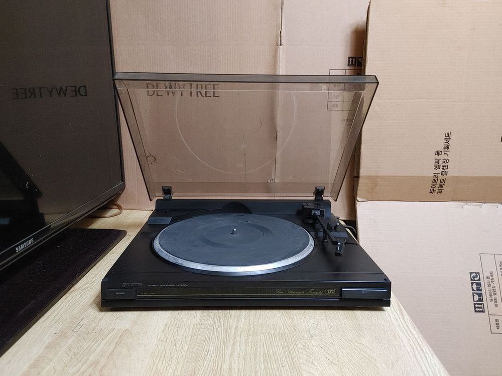 롯데 LP 턴테이블 LP200A (오디오 앰프 음향기기 이미지