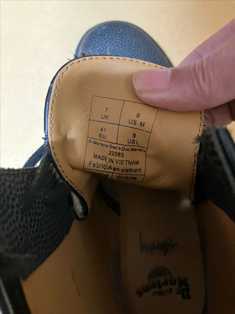 닥터마틴 스투시 1460 워커 팝니다 이미지