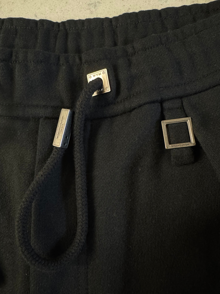 [새제품] 우영미 25fw 블랙 원턱 쇼츠 48 이미지