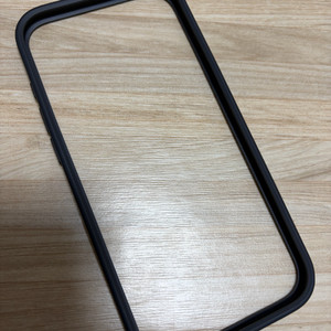 아이퐄에어 애플 정품 범퍼 블랙 판매 합니다. 이미지