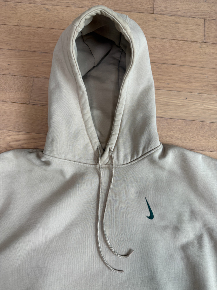 [L] 나이키 랩 nrg x 빌리 아일리시 플리스 후드 머쉬룸 (dq7750-202) 이미지