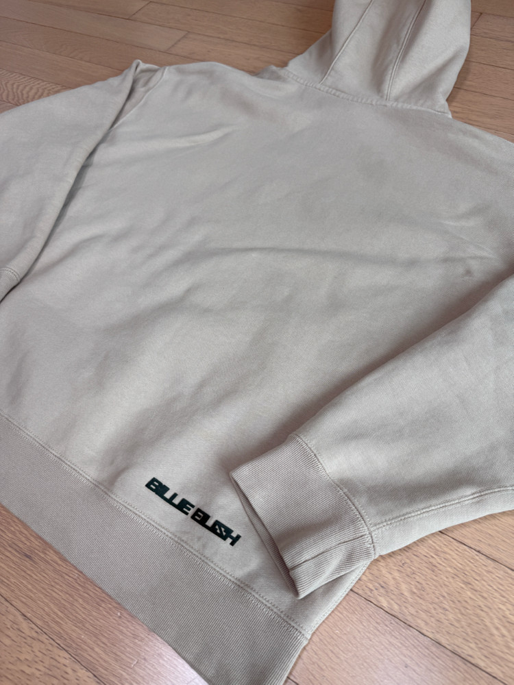 [L] 나이키 랩 nrg x 빌리 아일리시 플리스 후드 머쉬룸 (dq7750-202) 이미지