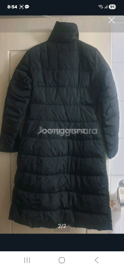 프라다 경량 롱패딩 이미지