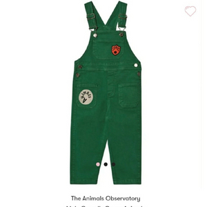 TAO 타오 오버롤 멜빵바지 그린 이미지