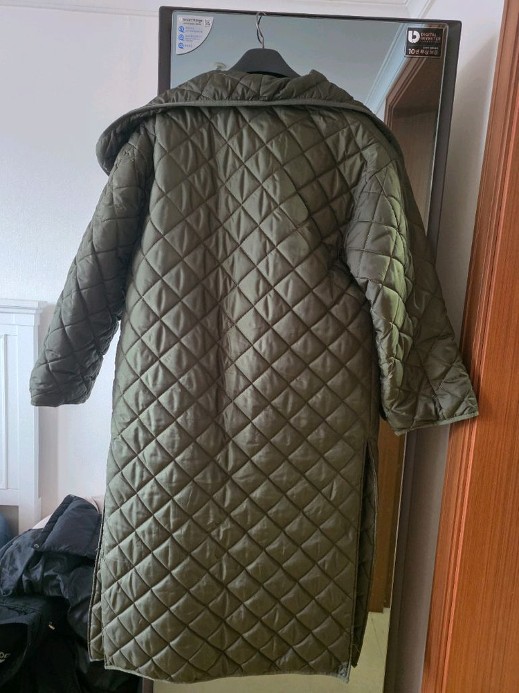 퀼팅 롱패딩 이미지