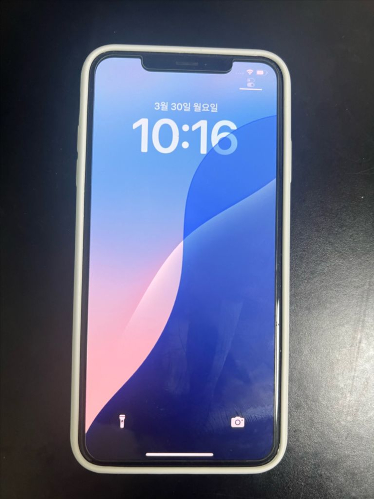 아이폰 xs max 512 배터리 100 이미지