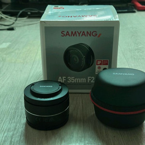 삼양 AF 35mm F2.8 소니 마운트 렌즈 팝니다. 이미지