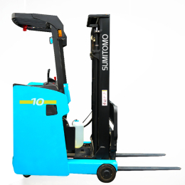 전동 지게차 1톤 입식 리치 2단3M 스미토모 61FBR10SXII 2016년형 이미지